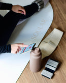 Light Resistance Band | Cream · Inner Silicone Wave Grip
