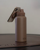 soular espresso arch mat and brown soular mag bottle