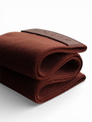 Soular heavy resistance band, espresso colour, brown with inner silicone grip anti slip