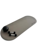 SŌULAR Sōul Mat Oval in Espresso, premium non-slip Pilates and yoga mat, European grade material, Australian wellness brand